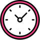 Pink Clock