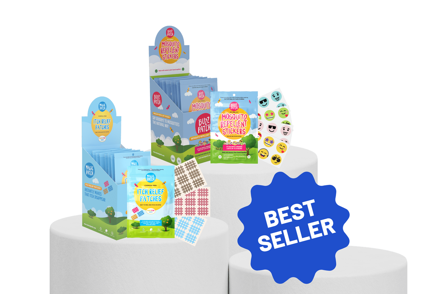 BESTSELLER BUNDLE : 30xBuzzPatch + 30xMagicPatch packets big image 1