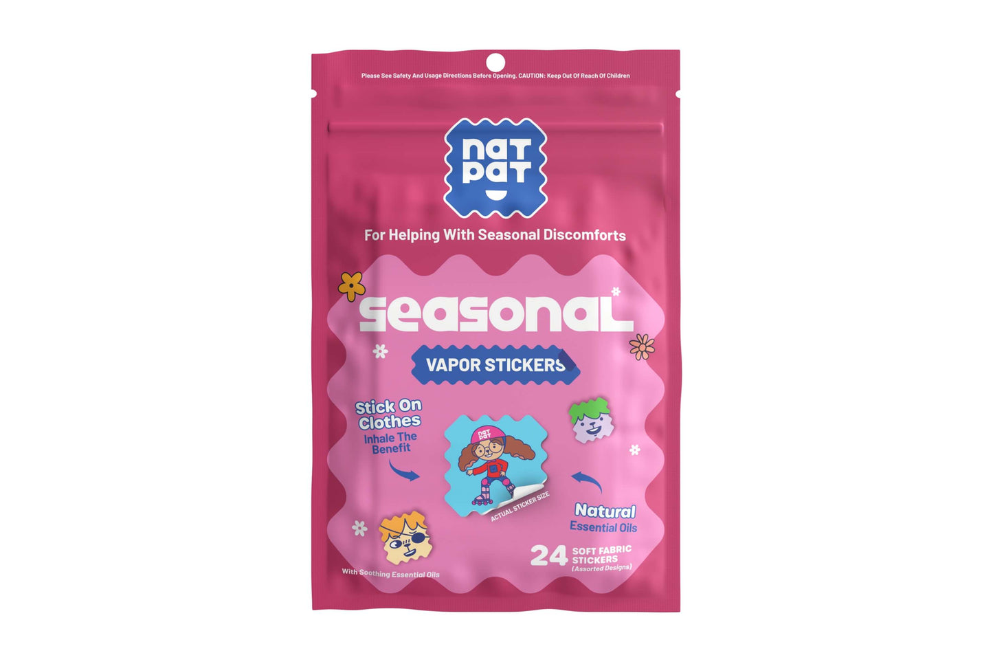 Allergy Relief Stickers