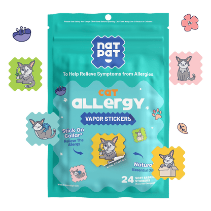 Cat Allergy Vapor Stickers