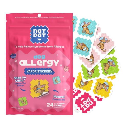 Dog Allergy Relief Vapor Stickers