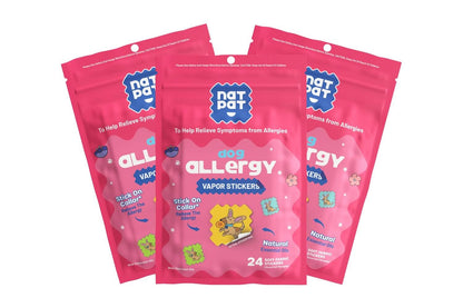 Dog Allergy Vapor Stickers