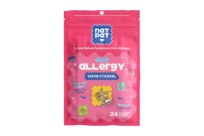 Dog Allergy Vapor Stickers