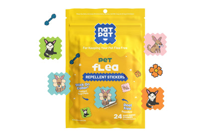 Pet Flea Repellent Stickers