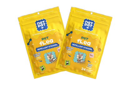 Pet Flea Repellent Stickers