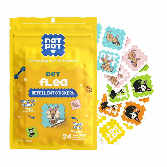 Pet Flea Repellent Stickers