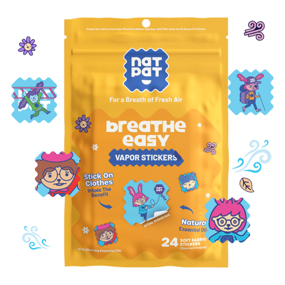 StuffyPatch - Breath Easy Stickers